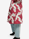 Scotch & Soda Weiß und rosa gemusterter Damen-Stepp-Wintermantel Scotch & Soda