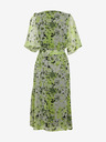 ICHI Hellgrünes Midikleid mit Blumenmuster für Damen ICHI