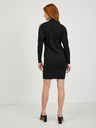 Orsay Schwarzes Damen-Pulloverkleid mit Ausschnitten ORSAY