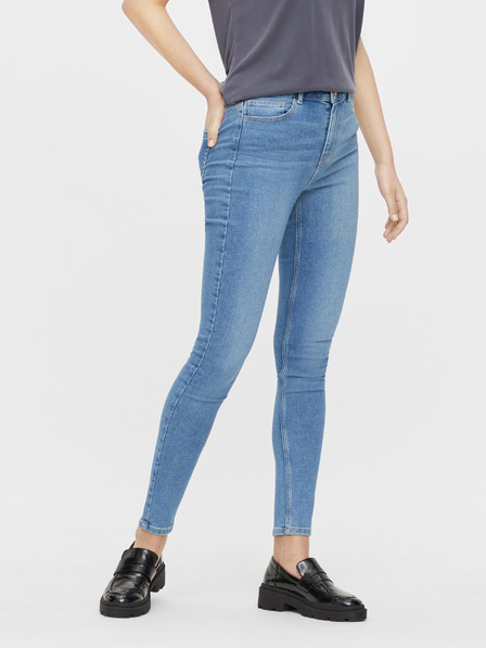 Pieces Blaue Damen Skinny Fit Jeans Pieces Highfive
