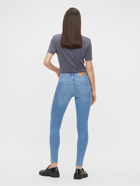 Pieces Blaue Damen Skinny Fit Jeans Pieces Highfive