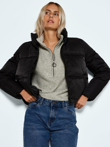 Noisy May Noisy May Anni schwarze gesteppte Winterjacke