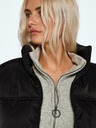 Noisy May Noisy May Anni schwarze gesteppte Winterjacke