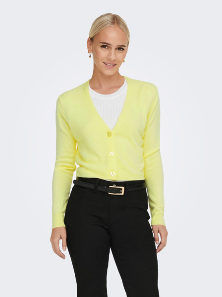 ONLY Gelbe Damen-Strickjacke ONLY Sunny