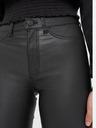 Noisy May Schwarze Leder Skinny Fit Hose Noisy May Callie