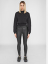 Noisy May Schwarze Leder Skinny Fit Hose Noisy May Callie