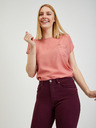CAMAIEU Burgunderfarbene Slim Fit Hose für Damen CAMAIEU