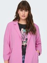 ONLY CARMAKOMA Rosa Damenjacke mit drei Viertel-Ärmeln ONLY CARMAKOMA Carolina Diana