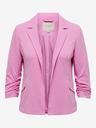 ONLY CARMAKOMA Rosa Damenjacke mit drei Viertel-Ärmeln ONLY CARMAKOMA Carolina Diana