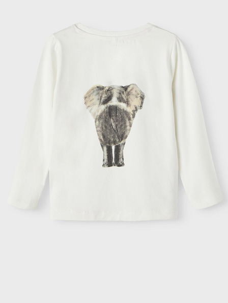name it Weißes Mädchen-T-Shirt mit dem Namen Ten