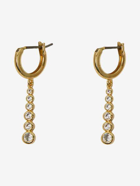Pieces Goldfarbene Damen-Ohrringe Pieces Minna