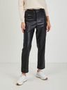 Orsay Schwarze Damen Kunstlederhose Kurzform ORSAY