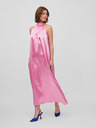 Vila Rosa Damen-Satin-Maxikleid VILA Sittas
