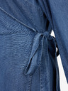 ONLY CARMAKOMA Blaues Damen-Wickelkleid aus Denim ONLY CARMAKOMA Irina