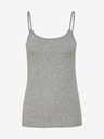 Jacqueline de Yong Gestromtes Damen-Tanktop „Ava“ ​​von JDY in Grau
