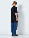 Noisy May Schwarzes verlängertes Damen Oversize Shirt Noisy May Zodiac