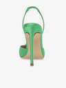 Steve Madden Grüne Satin-Pumps mit hohem Absatz Steve Madden Vionnet
