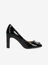 Caprice Schwarze Leder Caprice Pumps