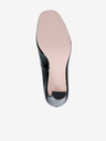 Caprice Schwarze Leder Caprice Pumps