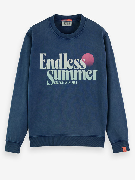 Scotch & Soda Dunkelblaues Herren-Sweatshirt von Scotch & Soda