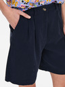 Jacqueline de Yong JDY Tomika dunkelblaue Shorts mit weitem Bein