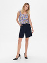 Jacqueline de Yong JDY Tomika dunkelblaue Shorts mit weitem Bein