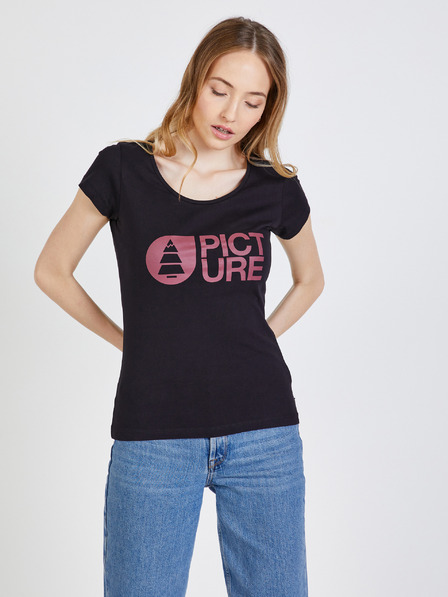 Picture Schwarzes Frauen-T-Shirt Bild