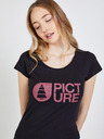 Picture Schwarzes Frauen-T-Shirt Bild