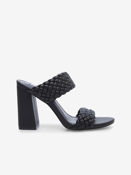 Steve Madden Schwarze Steve Madden Tangle Heeled Pantoffeln
