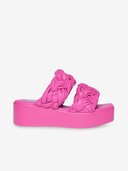Steve Madden Dunkelrosa Damen Plateau-Pantoletten Steve Madden Bazaar
