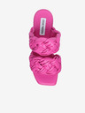Steve Madden Dunkelrosa Damen Plateau-Pantoletten Steve Madden Bazaar