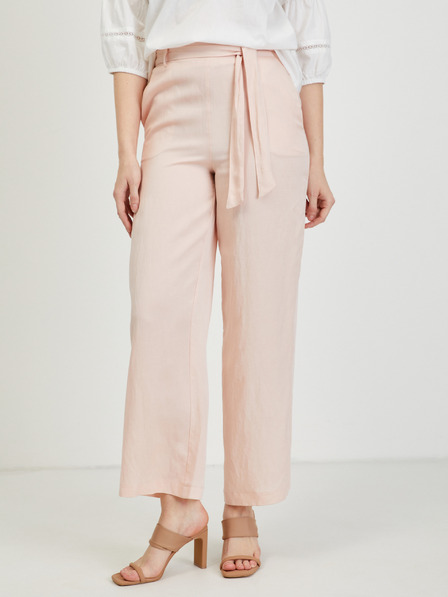 Orsay Hellrosa Damenhose mit Leinen ORSAY