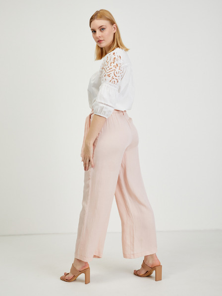 Orsay Hellrosa Damenhose mit Leinen ORSAY