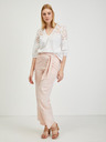 Orsay Hellrosa Damenhose mit Leinen ORSAY