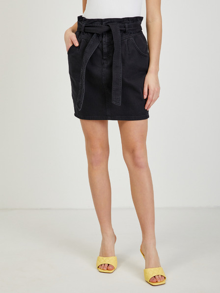 Orsay Schwarzer Damen-Jeansrock in Pencil-Form ORSAY