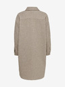 ONLY Beigefarbener leichter Damen-Hemdenmantel ONLY Elaine