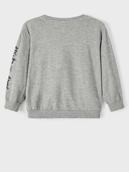 name it Grau gestromtes Sweatshirt für Jungen name it Tomanso