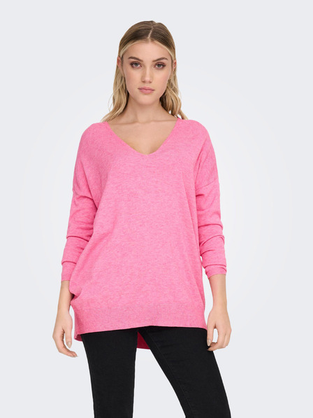 ONLY Leichter rosa Damen-Pullover ONLY Lely