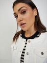 Orsay Cremefarbene Damen-Jeansjacke ORSAY