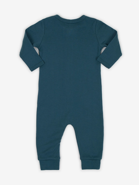 name it Set aus zwei Kinderbodys in petrol und weiß name it Monster