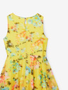 Desigual Desigual Gardenia Gelbes Mädchen-Blumenkleid