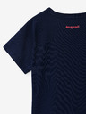 Desigual Dunkelblaues Desigual Heart Mädchen-T-Shirt