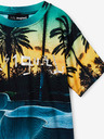 Desigual Gelb und blau gemustertes T-Shirt für Jungen von Desigual Kennto