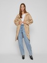 Vila Beigefarbener Damen-Parka VILA Siliana