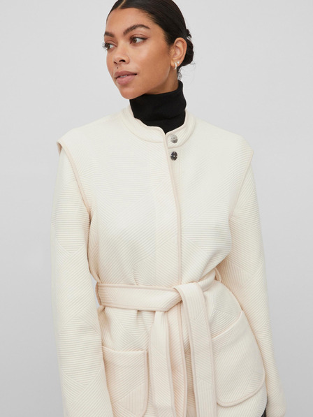 Vila VILA Khloe Creme Leichte Damenjacke