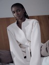 Vila VILA Khloe Creme Leichte Damenjacke