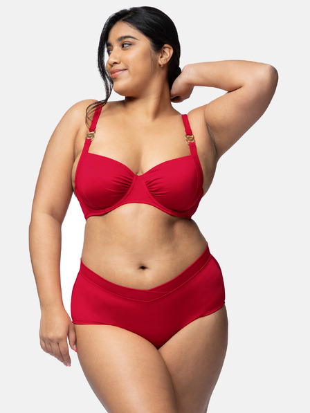 DORINA Roter Damen Bikiniunterteil DORINA Opio