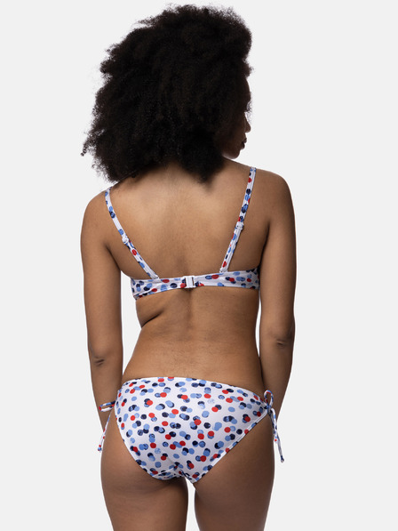 DORINA Weißer gepunkteter Damen Bikini Bottom DORINA Antibes