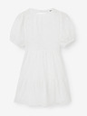 Desigual Weißes gemustertes Damenkleid Desigual Limon