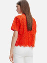 Desigual Orange Desigual Preston Damen-Spitzenshirt